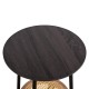 ΒΟΗΘΗΤΙΚΟ ΤΡΑΠΕΖAKI SEWELL HM18034 MDF ΣΕ ZEBRANO-ΜΕΤΑΛΛΙΚΑ ΠΟΔΙΑ-WICKER Φ45x55Υεκ