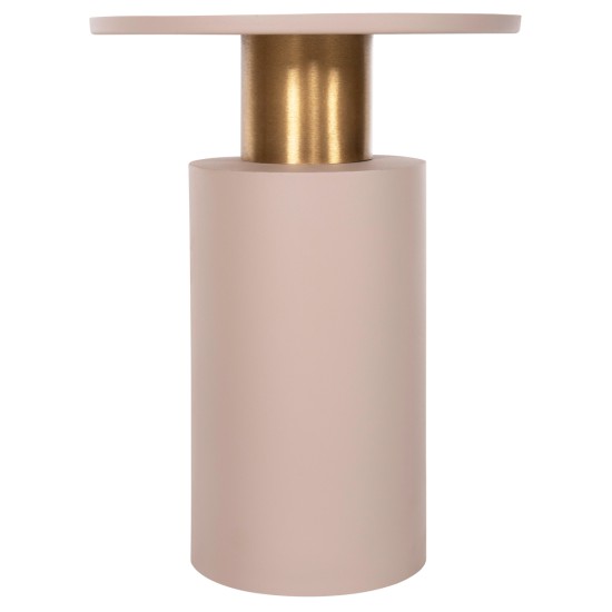 ΒΟΗΘΗΤΙΚΟ ΤΡΑΠΕΖΑΚΙ PUNJAB HM4239.03 ΜΕΤΑΛΛΟ ΣΕ ΕΚΡΟΥ-ΧΡΥΣΟΧΑΛΚΙΝΟ Φ36x47Υεκ.