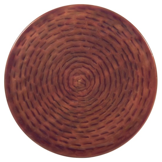 ΒΟΗΘΗΤΙΚΟ ΤΡΑΠΕΖΑΚΙ BOMBAY HM4251.06 ΜΕΤΑΛΛΟ ΣΕ ΧΑΛΚΙΝΕΣ ΑΠΟΧΡΩΣΕΙΣ Φ25,5x51,5Υεκ