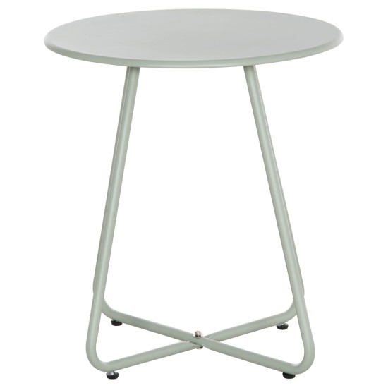 ΒΟΗΘΗΤΙΚΟ ΤΡΑΠΕΖΑΚΙ ΜΕΤΑΛΛΙΚΟ ΣΤΡΟΓΓΥΛΟ SAMMON HM6271.06 ΦΥΣΤΙΚΙ Φ45x50Υεκ