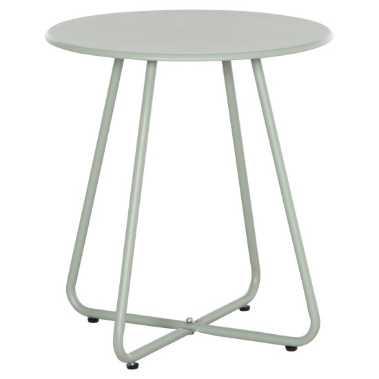 ΒΟΗΘΗΤΙΚΟ ΤΡΑΠΕΖΑΚΙ ΜΕΤΑΛΛΙΚΟ ΣΤΡΟΓΓΥΛΟ SAMMON HM6271.06 ΦΥΣΤΙΚΙ Φ45x50Υεκ