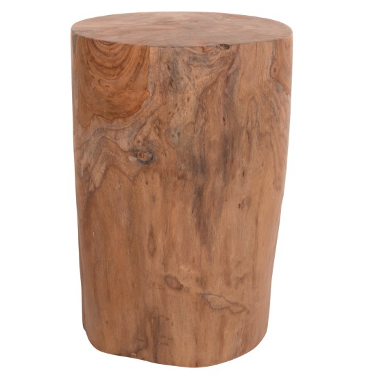 ΒΟΗΘΗΤΙΚΟ ΤΡΑΠΕΖΑΚΙ/ΣΚΑΜΠΟ TRONCO HM9374.21 ΞΥΛΟ TEAK--ΦΥΣΙΚΟ Φ30x45Υεκ.