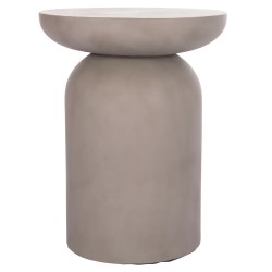 ΒΟΗΘΗΤΙΚΟ ΤΡΑΠΕΖΙ ANNA HM18160.03 FIBER CEMENT ΣΕ ΓΚΡΙ--Φ60x76Υεκ.