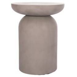 ΒΟΗΘΗΤΙΚΟ ΤΡΑΠΕΖΙ ANNA HM18160.03 FIBER CEMENT ΣΕ ΓΚΡΙ--Φ60x76Υεκ.