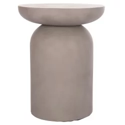 ΒΟΗΘΗΤΙΚΟ ΤΡΑΠΕΖΙ ANNA HM18160.03 FIBER CEMENT ΣΕ ΓΚΡΙ--Φ60x76Υεκ.