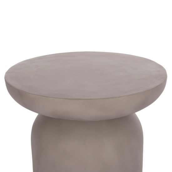 ΒΟΗΘΗΤΙΚΟ ΤΡΑΠΕΖΙ ANNA HM18160.03 FIBER CEMENT ΣΕ ΓΚΡΙ--Φ60x76Υεκ.