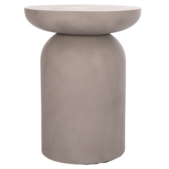 ΒΟΗΘΗΤΙΚΟ ΤΡΑΠΕΖΙ ANNA HM18160.03 FIBER CEMENT ΣΕ ΓΚΡΙ--Φ60x76Υεκ.