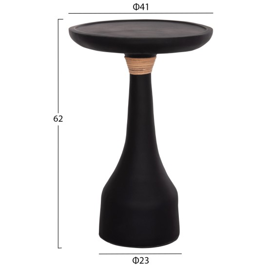 ΒΟΗΘΗΤΙΚΟ ΤΡΑΠΕΖΙ ΓΙΑ ΛΑΜΠΑΤΕΡ TORG HM18170.03 FIBER CEMENT ΓΚΡΙ Φ41x62Υεκ.