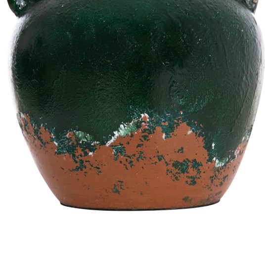 ΔΙΑΚΟΣΜΗΤΙΚΟ ΒΑΖΟ HM4380 ΤΕΡΑΚΟΤΑ ΣΕ ANTIQUE ΠΡΑΣΙΝΗ ΑΠΟΧΡΩΣΗ Φ26Χ26Yεκ.