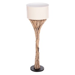 ΔΙΑΚΟΣΜΗΤΙΚΟ ΦΩΤΙΣΤΙΚΟ ΔΑΠΕΔΟΥ ALTAR HM4433 DRIFTWOOD--ΛΕΥΚΟ PVC Φ45x142Υεκ.