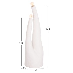 ΔΙΑΚΟΣΜΗΤΙΚΟ ΦΩΤΙΣΤΙΚΟ ΔΑΠΕΔΟΥ TUSKEN HM4702.02 FIBER CEMENT-ΛΕΥΚΟ 50x43x145Υεκ ΔΙΑΚΟΣΜΗΤΙΚΟ ΦΩΤΙΣΤΙΚΟ ΔΑΠΕΔΟΥ TUSKEN HM4702.02 FIBER CEMENT-ΛΕΥΚΟ 50x43x145Υεκ