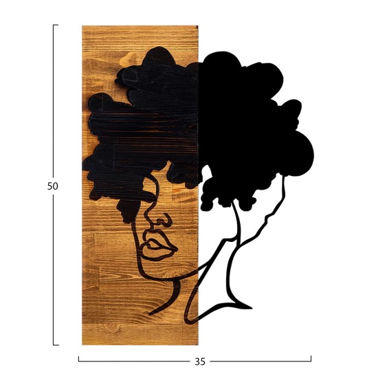 ΔΙΑΚΟΣΜΗΤΙΚΟ ΤΟΙΧΟΥ ΦΙΓΟΥΡΑ ΓΥΝΑΙΚΑΣ HM4750-ΦΥΛΛΑ ΜΕΤΑΛΛΟΥ-ΞΥΛΟ 35x3(βάθος)x50Υεκ. ΔΙΑΚΟΣΜΗΤΙΚΟ ΤΟΙΧΟΥ ΦΙΓΟΥΡΑ ΓΥΝΑΙΚΑΣ HM4750-ΦΥΛΛΑ ΜΕΤΑΛΛΟΥ-ΞΥΛΟ 35x3(βάθος)x50Υεκ.