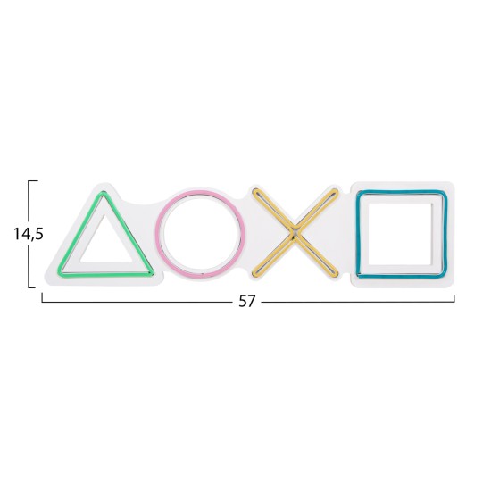 ΔΙΑΚΟΣΜΗΤΙΚΟ ΤΟΙΧΟΥ ΦΩΤΙΖΟΜΕΝΟ HM4652 GAME CONTROLS 57x2x14,5εκ. ΔΙΑΚΟΣΜΗΤΙΚΟ ΤΟΙΧΟΥ ΦΩΤΙΖΟΜΕΝΟ HM4652 GAME CONTROLS 57x2x14,5εκ.