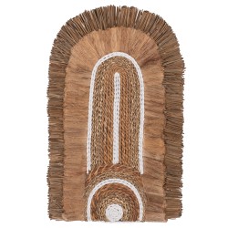 ΔΙΑΚΟΣΜΗΤΙΚΟ ΤΟΙΧΟΥ ME ΑΜΠΑΚΑ ΣΕ ΧΡΩΜΑ ΦΥΣΙΚΟ 32X58X8εκ.HM7791