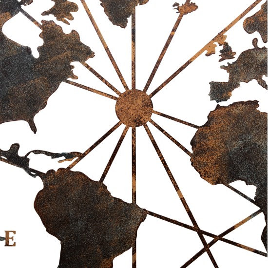 ΔΙΑΚΟΣΜΗΤΙΚΟ ΤΟΙΧΟΥ ΠΑΓΚΟΣΜΙΟΣ ΧΑΡΤΗΣ HM4656 ΜΕΤΑΛΛΟ ΧΑΛΚΙΝΟ 120x0,1x60Υεκ. ΔΙΑΚΟΣΜΗΤΙΚΟ ΤΟΙΧΟΥ ΠΑΓΚΟΣΜΙΟΣ ΧΑΡΤΗΣ HM4656 ΜΕΤΑΛΛΟ ΧΑΛΚΙΝΟ 120x0,1x60Υεκ.