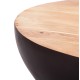 ΔΙΑΚΟΣΜΗΤΙΚΟ ΤΡΑΠΕΖΙ ΣΑΛΟΝΙΟΥ BOWL Φ89,5X39Yεκ. RUSTY ΜΕ ΞΥΛΟ ΑΚΑΚΙΑΣ HM8717.22