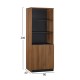 ΕΠΑΓΓΕΛΜΑΤΙΚΗ ΒΙΒΛΙΟΘΗΚΗ ΓΡΑΦΕΙΟΥ SUPREME HM2354 80x40x200Υ εκ. ΕΠΑΓΓΕΛΜΑΤΙΚΗ ΒΙΒΛΙΟΘΗΚΗ ΓΡΑΦΕΙΟΥ SUPREME HM2354 80x40x200Υ εκ.