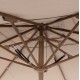 ΕΠΑΓΓΕΛΜΑΤΙΚΗ ΟΜΠΡΕΛΑ 4x4m GLADELL HM6605.02 HEAT TRANSFER ΑΛΟΥΜ.-ΑΚΡΥΛΙΚΟ ΠΑΝΙ ΜΠΕΖ