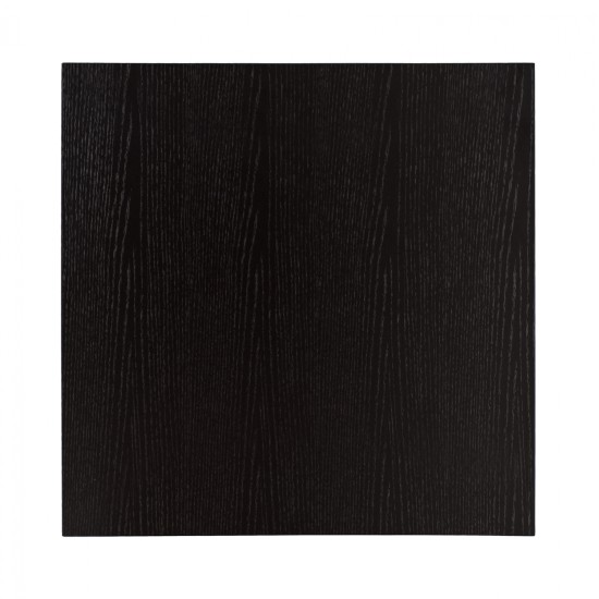 ΕΠΙΦΑΝΕΙΑ ΤΡΑΠΕΖΙΟΥ ΑΠΟ MDF 80Χ80 εκ. ΜΑΥΡΗ HM8439.02