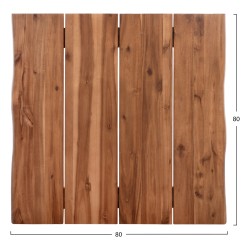 ΕΠΙΦΑΝΕΙΑ ΤΡΑΠΕΖΙΟΥ ΤΕΤΡΑΓΩΝΗ ΑΠΟ ΜΑΣΙΦ ΞΥΛΟ ΑΚΑΚΙΑΣ HM6300.01-- 80x80x3.5(πάχος) εκ. ΕΠΙΦΑΝΕΙΑ ΤΡΑΠΕΖΙΟΥ ΤΕΤΡΑΓΩΝΗ ΑΠΟ ΜΑΣΙΦ ΞΥΛΟ ΑΚΑΚΙΑΣ HM6300.01-- 80x80x3.5(πάχος) εκ.