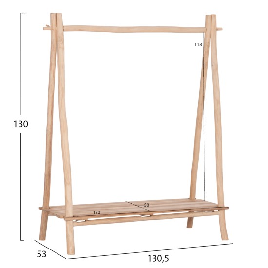 ΕΠΙΠΛΟ ΕΙΣΟΔΟΥ PERL HM9911 ΚΛΑΔΙΑ ΞΥΛΟΥ TEAK-ΦΥΣΙΚΟ 130,5x53x152Υεκ. ΕΠΙΠΛΟ ΕΙΣΟΔΟΥ PERL HM9911 ΚΛΑΔΙΑ ΞΥΛΟΥ TEAK-ΦΥΣΙΚΟ 130,5x53x152Υεκ.