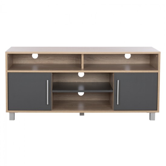 ΕΠΙΠΛΟ ΤΗΛΕΟΡΑΣΗΣ DANNA ΜΕΛΑΜΙΝΗΣ HM2202.04 SONAMA-ΓΚΡΙ 120x40x55 εκ.