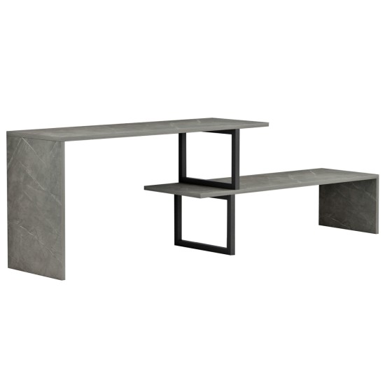 ΕΠΙΠΛΟ ΤΗΛΕΟΡΑΣΗΣ ΕΠΕΚΤ. BRIGGITE HM8892.11 ΜΕΛΑΜΙΝΗ GREY STONE TEXTURE 160x30x45Υεκ. ΕΠΙΠΛΟ ΤΗΛΕΟΡΑΣΗΣ ΕΠΕΚΤ. BRIGGITE HM8892.11 ΜΕΛΑΜΙΝΗ GREY STONE TEXTURE 160x30x45Υεκ.