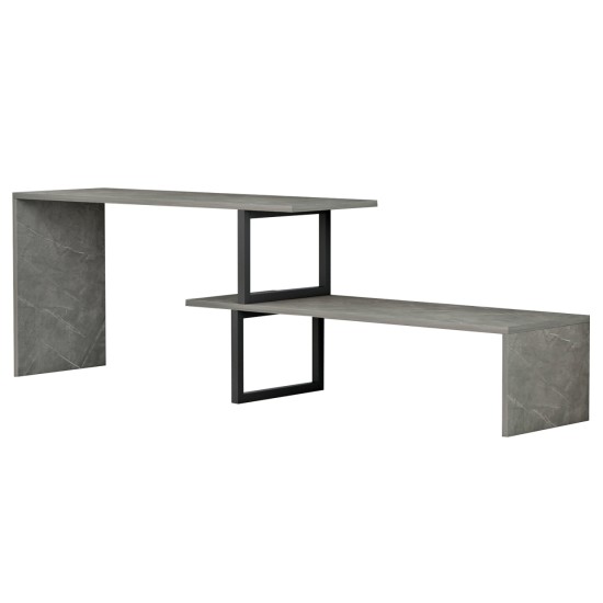 ΕΠΙΠΛΟ ΤΗΛΕΟΡΑΣΗΣ ΕΠΕΚΤ. BRIGGITE HM8892.11 ΜΕΛΑΜΙΝΗ GREY STONE TEXTURE 160x30x45Υεκ. ΕΠΙΠΛΟ ΤΗΛΕΟΡΑΣΗΣ ΕΠΕΚΤ. BRIGGITE HM8892.11 ΜΕΛΑΜΙΝΗ GREY STONE TEXTURE 160x30x45Υεκ.