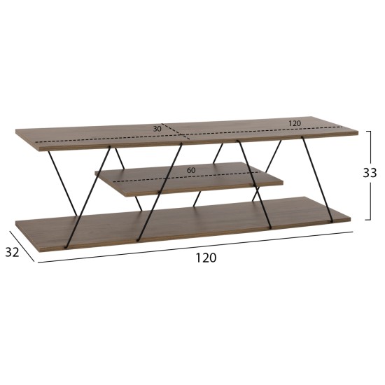 ΕΠΙΠΛΟ ΤΗΛΕΟΡΑΣΗΣ HM8922.13 TARS ΜΕΛΑΜΙΝΗ OLIVE GREY 120x32x33Yεκ. ΕΠΙΠΛΟ ΤΗΛΕΟΡΑΣΗΣ HM8922.13 TARS ΜΕΛΑΜΙΝΗ OLIVE GREY 120x32x33Yεκ.
