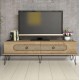 ΕΠΙΠΛΟ ΤΗΛΕΟΡΑΣΗΣ HM9511.02 ΜΕΛΑΜΙΝΗΣ ΦΥΣΙΚΟ OAK ΧΡΩΜΑ ΜΕΤΑΛΛΙΚΑ ΠΟΔΙΑ 145x40x45Yεκ. ΕΠΙΠΛΟ ΤΗΛΕΟΡΑΣΗΣ HM9511.02 ΜΕΛΑΜΙΝΗΣ ΦΥΣΙΚΟ OAK ΧΡΩΜΑ ΜΕΤΑΛΛΙΚΑ ΠΟΔΙΑ 145x40x45Yεκ.