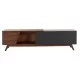 ΕΠΙΠΛΟ ΤΗΛΕΟΡΑΣΗΣ HUDSON HM9748 MDF ΚΑΠΛΑΜΑΣ ΚΑΡΥΔΙΑΣ ΚΑΡΥΔΙ&ΣΚΟΥΡΟ ΓΚΡΙ 180x40x50Υ