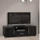 ΕΠΙΠΛΟ ΤΗΛΕΟΡΑΣΗΣ MACIE ΜΕΛΑΜΙΝΗΣ HM2203.01 ZEBRANO 120x40x39Y εκ.