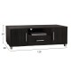ΕΠΙΠΛΟ ΤΗΛΕΟΡΑΣΗΣ MACIE ΜΕΛΑΜΙΝΗΣ HM2203.01 ZEBRANO 120x40x39Y εκ.