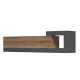 ΕΠΙΠΛΟ ΤΗΛΕΟΡΑΣΗΣ ΤΟΙΧΟΥ ESSENZA HM18372.13 ΜΕΛΑΜΙΝΗ OAK/ΓΚΡΙ 150x29.6x38.6Υεκ.