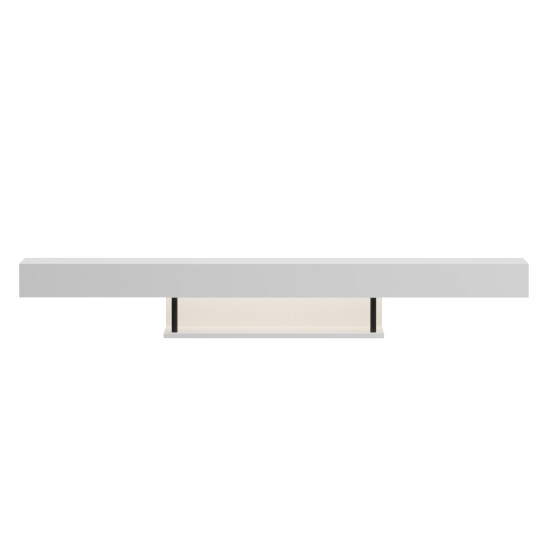 ΕΠΙΠΛΟ ΤΗΛΕΟΡΑΣΗΣ ΤΟΙΧΟΥ ME LED SAVOR HM18381.01 ΜΕΛΑΜΙΝΗ ΣΕ OAK 150x29,5x22Υεκ