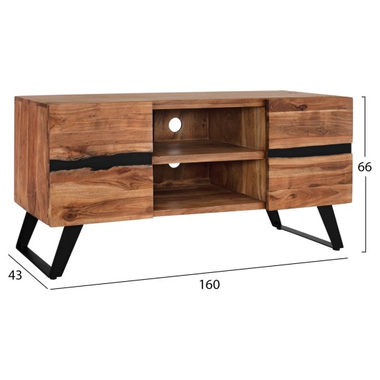 ΕΠΙΠΛΟ TV ALICIA ΜΑΣΙΦ ΞΥΛΟ ΑΚΑΚΙΑΣ ΦΥΣΙΚΟ HM8174.11 160x43x66Y εκ. ΕΠΙΠΛΟ TV ALICIA ΜΑΣΙΦ ΞΥΛΟ ΑΚΑΚΙΑΣ ΦΥΣΙΚΟ HM8174.11 160x43x66Y εκ.