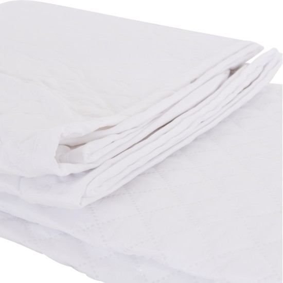 ΕΠΙΣΤΡΩΜΑ ΑΔΙΑΒΡΟΧΟ VELURA HM12174.160 MICROFIBER & PU--4 ΛΑΣΤΙΧΑ 160x200εκ