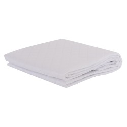 ΕΠΙΣΤΡΩΜΑ ΑΔΙΑΒΡΟΧΟ VELURA HM12174.90 MICROFIBER & PU--4 ΛΑΣΤΙΧΑ 90x200εκ