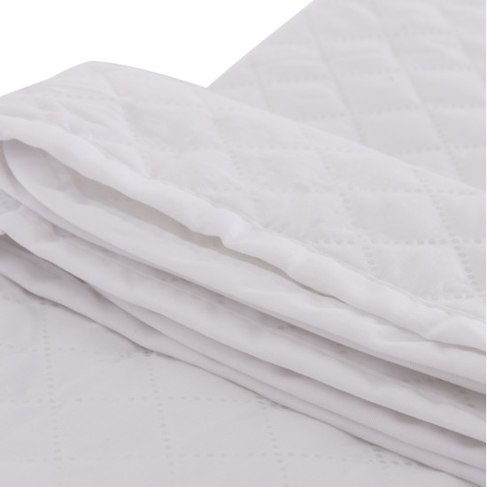 ΕΠΙΣΤΡΩΜΑ ΑΔΙΑΒΡΟΧΟ VELURA HM12174.90 MICROFIBER & PU--4 ΛΑΣΤΙΧΑ 90x200εκ