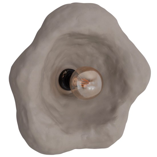 ΕΠΙΤΟΙΧΙΟ ΦΩΤΙΣΤΙΚΟ LUXON HM4701.03L FIBER CEMENT ΣΕ ΓΚΡΙ 44x15x42Υεκ.