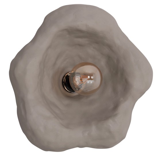 ΕΠΙΤΟΙΧΙΟ ΦΩΤΙΣΤΙΚΟ LUXON HM4701.03L FIBER CEMENT ΣΕ ΓΚΡΙ 44x15x42Υεκ.