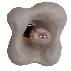 ΕΠΙΤΟΙΧΙΟ ΦΩΤΙΣΤΙΚΟ LUXON HM4701.03M FIBER CEMENT ΣΕ ΓΚΡΙ 28x15x28Υεκ.