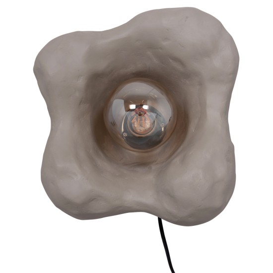 ΕΠΙΤΟΙΧΙΟ ΦΩΤΙΣΤΙΚΟ LUXON HM4701.03M FIBER CEMENT ΣΕ ΓΚΡΙ 28x15x28Υεκ.