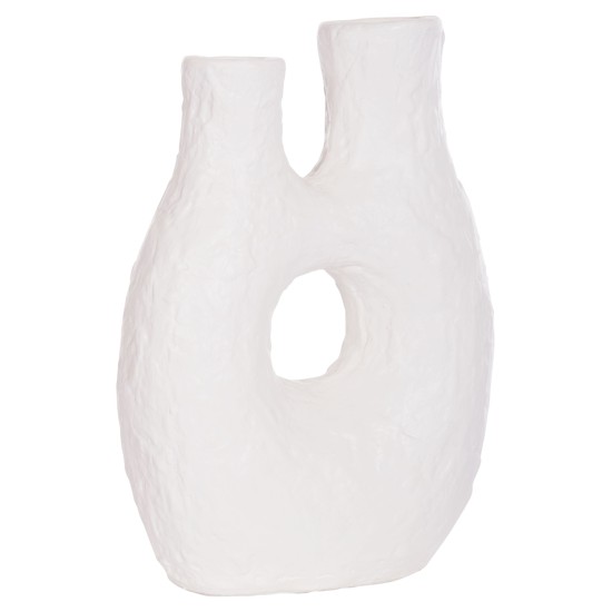 ΕΠΙΤΡΑΠΕΖΙΟ ΔΙΑΚΟΣΜΗΤΙΚΟ ΒΑΖΟ NAMENTIS HM4665.02L ΛΕΥΚΗ ΤΕΡΑΚΟΤΑ--27x13.5x37Υεκ ΕΠΙΤΡΑΠΕΖΙΟ ΔΙΑΚΟΣΜΗΤΙΚΟ ΒΑΖΟ NAMENTIS HM4665.02L ΛΕΥΚΗ ΤΕΡΑΚΟΤΑ--27x13.5x37Υεκ