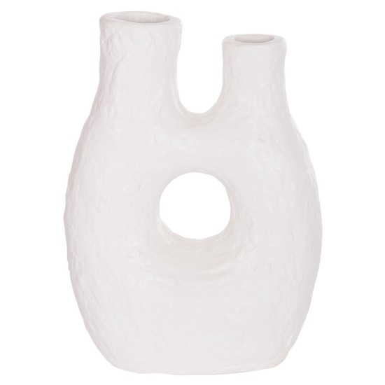 ΕΠΙΤΡΑΠΕΖΙΟ ΔΙΑΚΟΣΜΗΤΙΚΟ ΒΑΖΟ NAMENTIS HM4665.02L ΛΕΥΚΗ ΤΕΡΑΚΟΤΑ--27x13.5x37Υεκ ΕΠΙΤΡΑΠΕΖΙΟ ΔΙΑΚΟΣΜΗΤΙΚΟ ΒΑΖΟ NAMENTIS HM4665.02L ΛΕΥΚΗ ΤΕΡΑΚΟΤΑ--27x13.5x37Υεκ