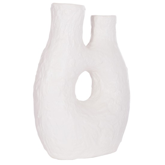 ΕΠΙΤΡΑΠΕΖΙΟ ΔΙΑΚΟΣΜΗΤΙΚΟ ΒΑΖΟ NAMENTIS HM4665.02L ΛΕΥΚΗ ΤΕΡΑΚΟΤΑ--27x13.5x37Υεκ ΕΠΙΤΡΑΠΕΖΙΟ ΔΙΑΚΟΣΜΗΤΙΚΟ ΒΑΖΟ NAMENTIS HM4665.02L ΛΕΥΚΗ ΤΕΡΑΚΟΤΑ--27x13.5x37Υεκ