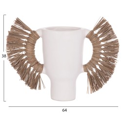 ΕΠΙΤΡΑΠΕΖΙΟ ΔΙΑΚΟΣΜΗΤΙΚΟ ΒΑΖΟ ALICA HM4668.02L ΛΕΥΚΗ ΤΕΡΑΚΟΤΑ & GRASS--64x22x38Υεκ ΕΠΙΤΡΑΠΕΖΙΟ ΔΙΑΚΟΣΜΗΤΙΚΟ ΒΑΖΟ ALICA HM4668.02L ΛΕΥΚΗ ΤΕΡΑΚΟΤΑ & GRASS--64x22x38Υεκ