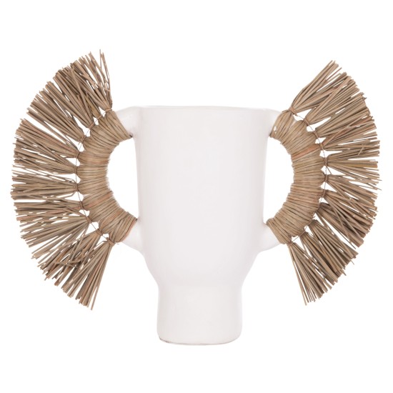 ΕΠΙΤΡΑΠΕΖΙΟ ΔΙΑΚΟΣΜΗΤΙΚΟ ΒΑΖΟ ALICA HM4668.02S ΛΕΥΚΗ ΤΕΡΑΚΟΤΑ & GRASS--55x19x34Υεκ ΕΠΙΤΡΑΠΕΖΙΟ ΔΙΑΚΟΣΜΗΤΙΚΟ ΒΑΖΟ ALICA HM4668.02S ΛΕΥΚΗ ΤΕΡΑΚΟΤΑ & GRASS--55x19x34Υεκ