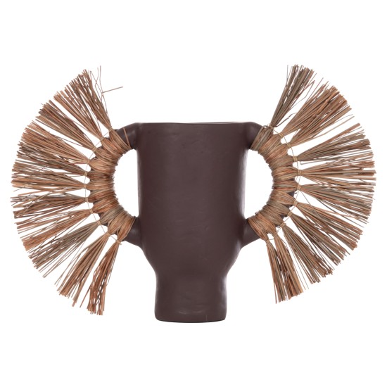 ΕΠΙΤΡΑΠΕΖΙΟ ΔΙΑΚΟΣΜΗΤΙΚΟ ΒΑΖΟ ALICA HM4668.07S ΣΟΚΟΛΑΤΙ ΤΕΡΑΚΟΤΑ & GRASS--55x19x34Υεκ ΕΠΙΤΡΑΠΕΖΙΟ ΔΙΑΚΟΣΜΗΤΙΚΟ ΒΑΖΟ ALICA HM4668.07S ΣΟΚΟΛΑΤΙ ΤΕΡΑΚΟΤΑ & GRASS--55x19x34Υεκ