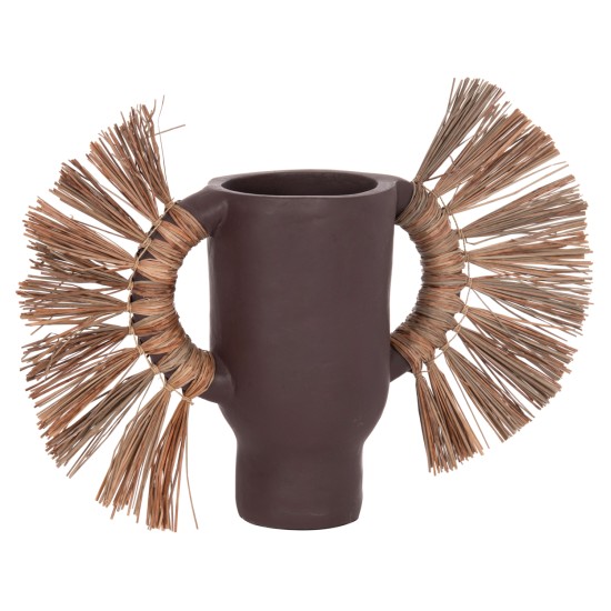 ΕΠΙΤΡΑΠΕΖΙΟ ΔΙΑΚΟΣΜΗΤΙΚΟ ΒΑΖΟ ALICA HM4668.07S ΣΟΚΟΛΑΤΙ ΤΕΡΑΚΟΤΑ & GRASS--55x19x34Υεκ ΕΠΙΤΡΑΠΕΖΙΟ ΔΙΑΚΟΣΜΗΤΙΚΟ ΒΑΖΟ ALICA HM4668.07S ΣΟΚΟΛΑΤΙ ΤΕΡΑΚΟΤΑ & GRASS--55x19x34Υεκ